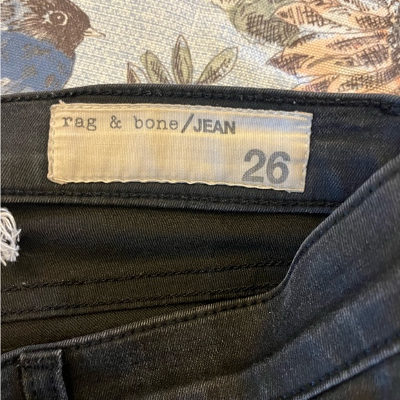 rag & bone zipper black capri size 26 in Cotswald - Picture 6 of 6